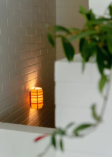 1004 Hans Wall Light - Pinho oleado mate, 16x24 cm - Vaarnii