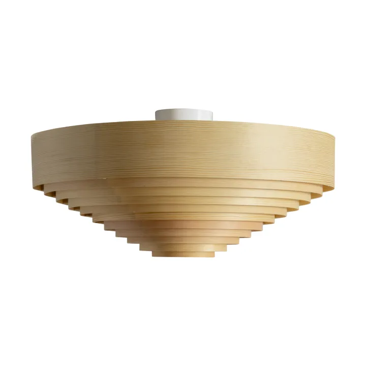 1005 Hans Ceiling Light plafon - Pinho oleado com acabamento mate, Ø55 cm - Vaarnii