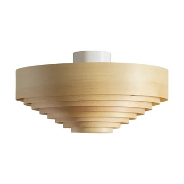 1005 Hans Ceiling Light plafon - Pinho oleado encerado mate, Ø42 cm - Vaarnii