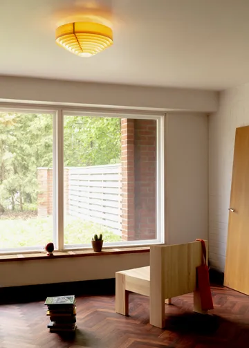 1005 Hans Ceiling Light plafon - Pinho oleado encerado mate, Ø42 cm - Vaarnii