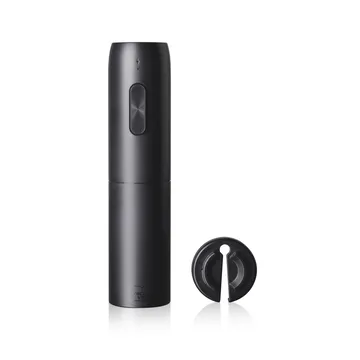 Vacuvin abre-garrafas elétrico para vinho - Preto - Vacuvin