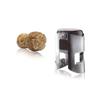 Vacuvin champagne stopper rolha de vinho - Aço inoxidável - Vacuvin