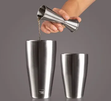 Vacuvin Japanese Jigger copo medidor - Aço inoxidável - Vacuvin