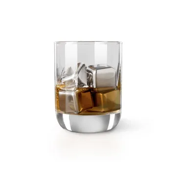 Vacuvin pedras de whisky - Aço inoxidável, pack de 4 - Vacuvin