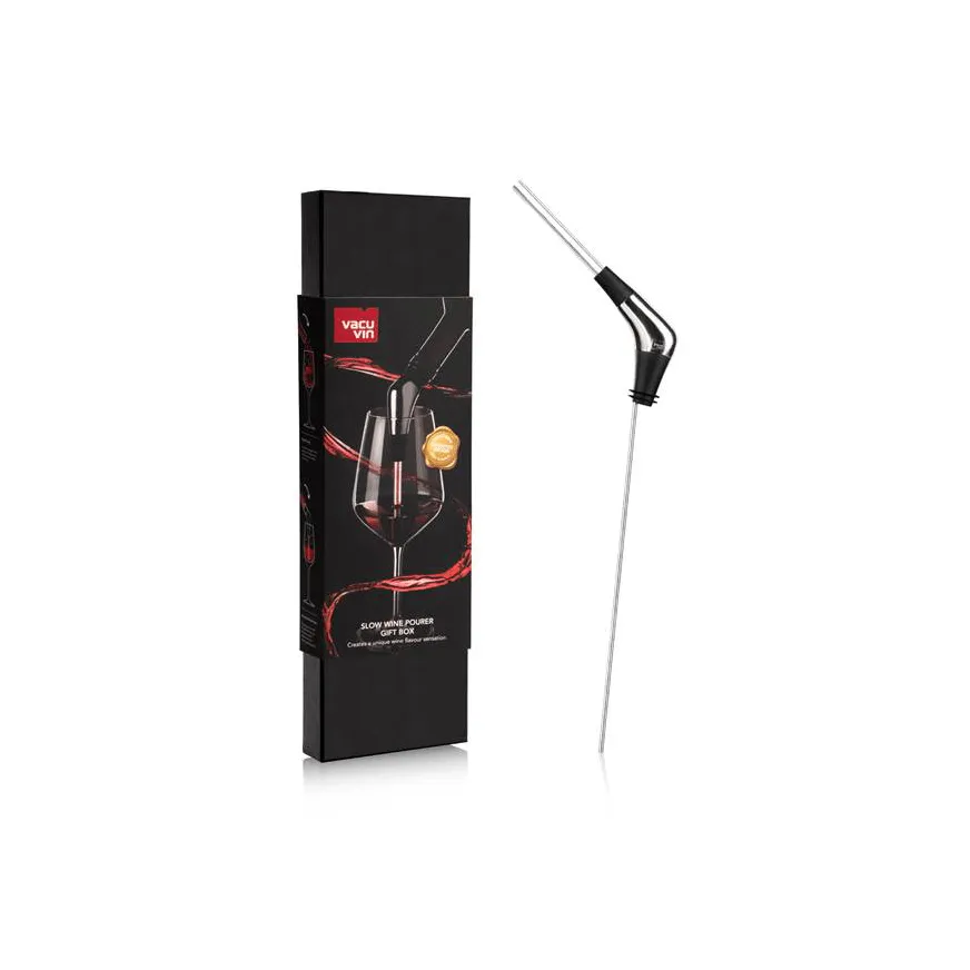 Vacuvin Slow Pourer giftset, Preto Vacuvin