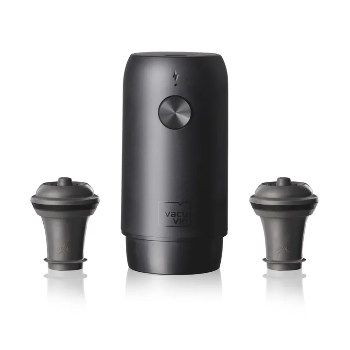 Vacuvin Wine Saver bomba de vácuo elétrica - Preto - Vacuvin