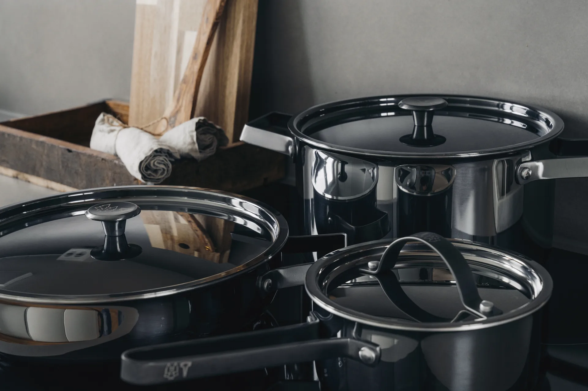 Blacksteel PRO conjunto, 4 peças Vargen & Thor