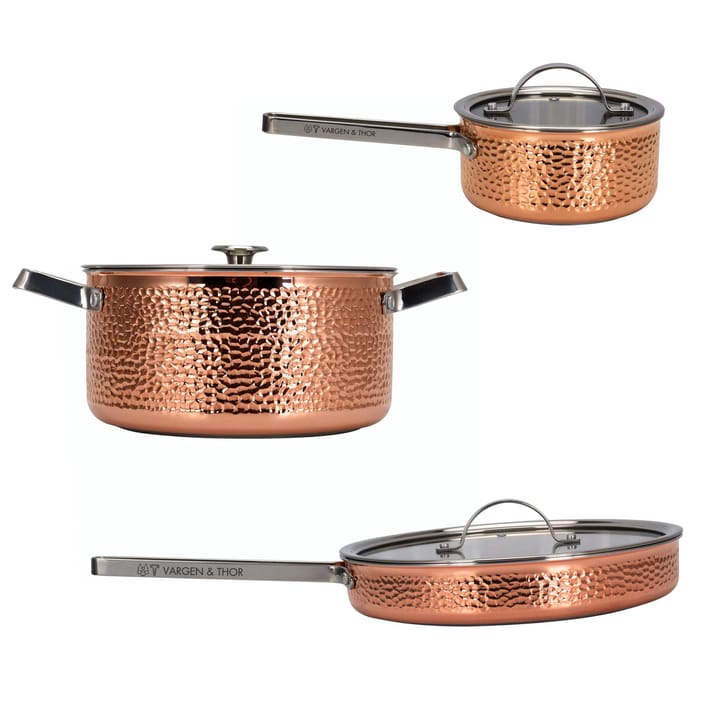 Conjunto de tachos Vargen & Thor Mjölner, 3 peças Vargen & Thor