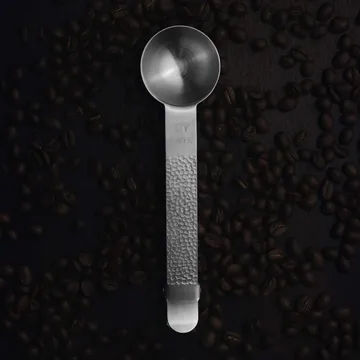 Frost colher medidora para café com mola - Prateado, 20 ml - Vargen & Thor
