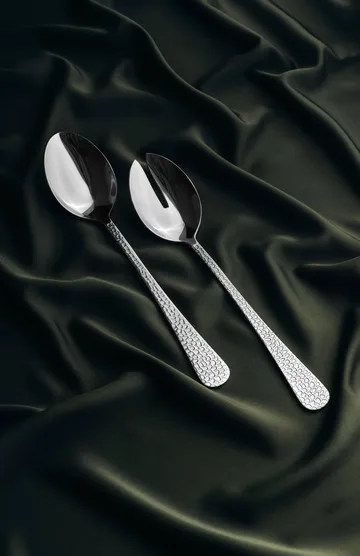 Frost talheres para salada - Pé cinzento, 2 peças - Vargen & Thor