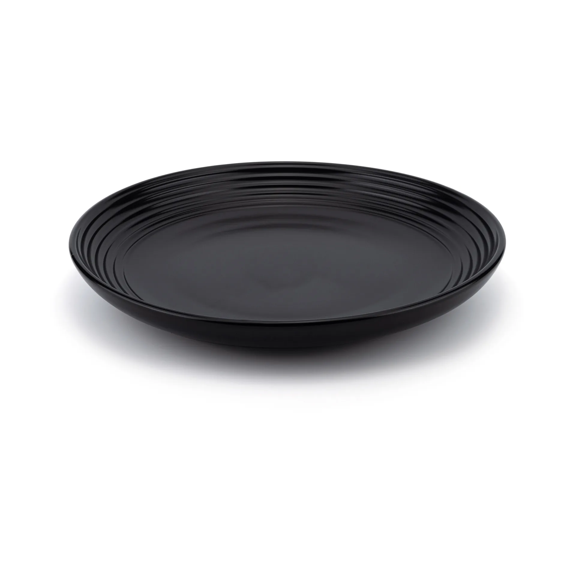 Gastro prato Ø25 cm - 4 un., Branco-cinza areia-antracite preto Vargen & Thor