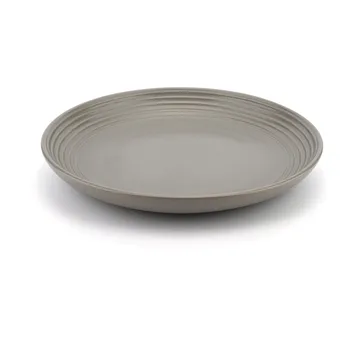 Gastro prato Ø25 cm - 4 un. - Branco-cinza areia-antracite preto - Vargen & Thor