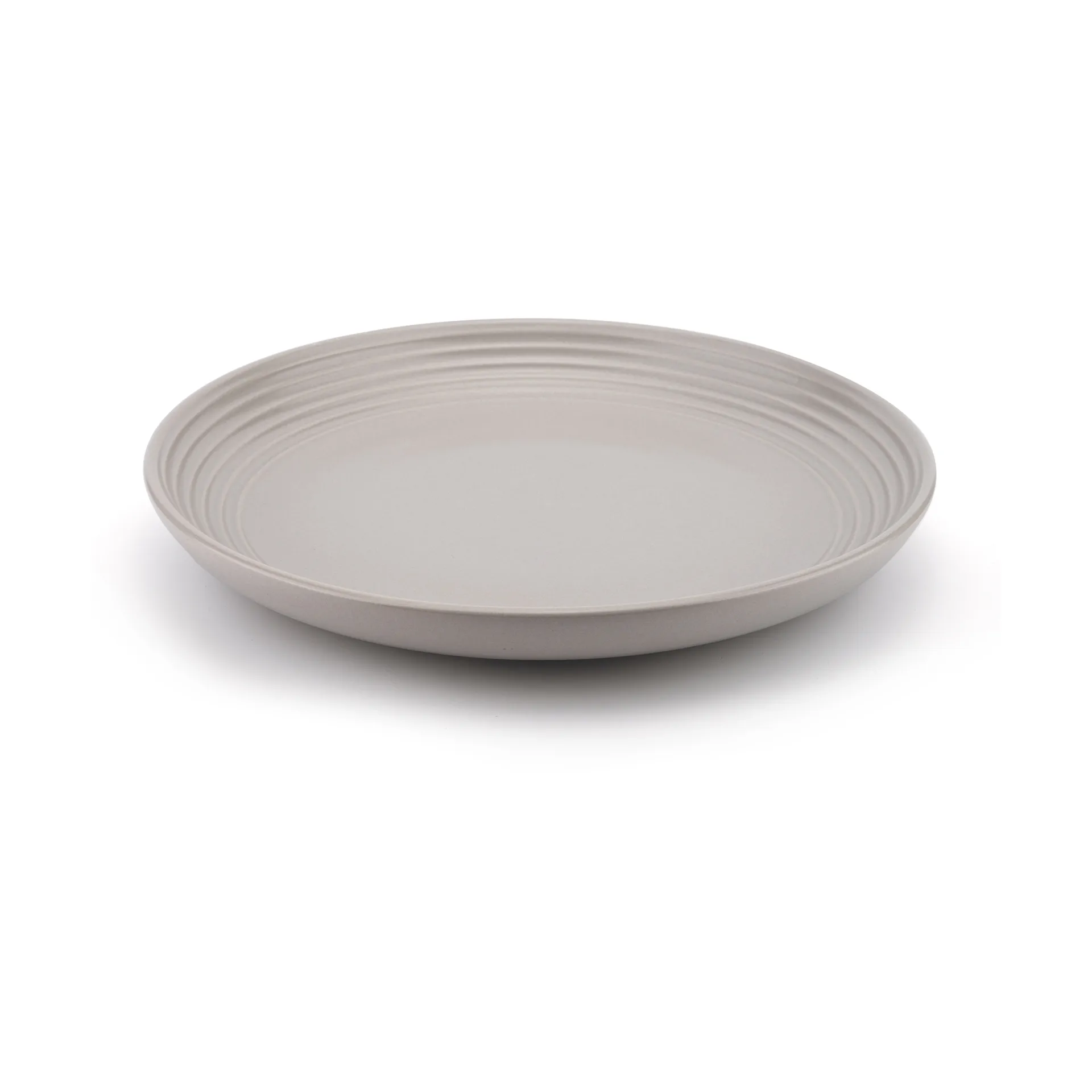 Gastro prato Ø25 cm - 4 un., Branco-cinza areia-antracite preto Vargen & Thor