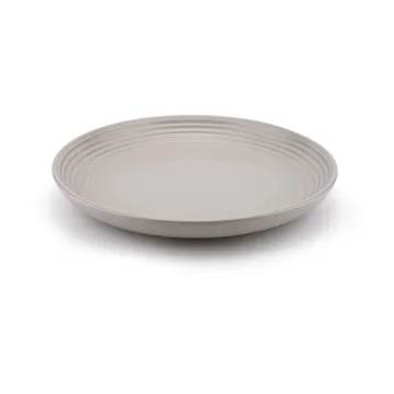 Gastro prato Ø25 cm - 4 un. - Branco-cinza areia-antracite preto - Vargen & Thor