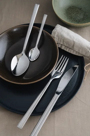 Glöd talheres 16 peças - Padrão Fishbone - Vargen & Thor