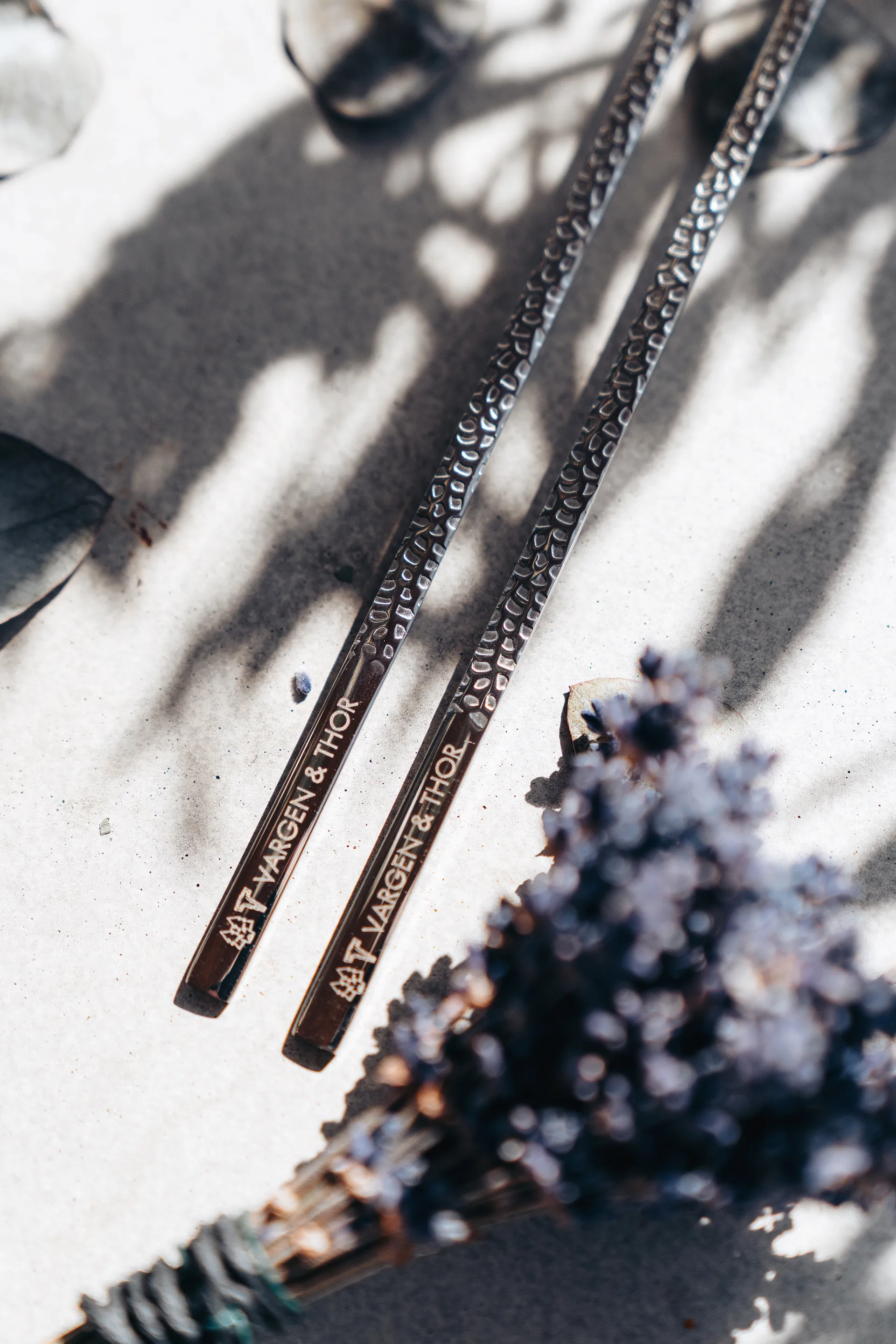 Pauzinhos Kito 4 un., Prateado Vargen & Thor