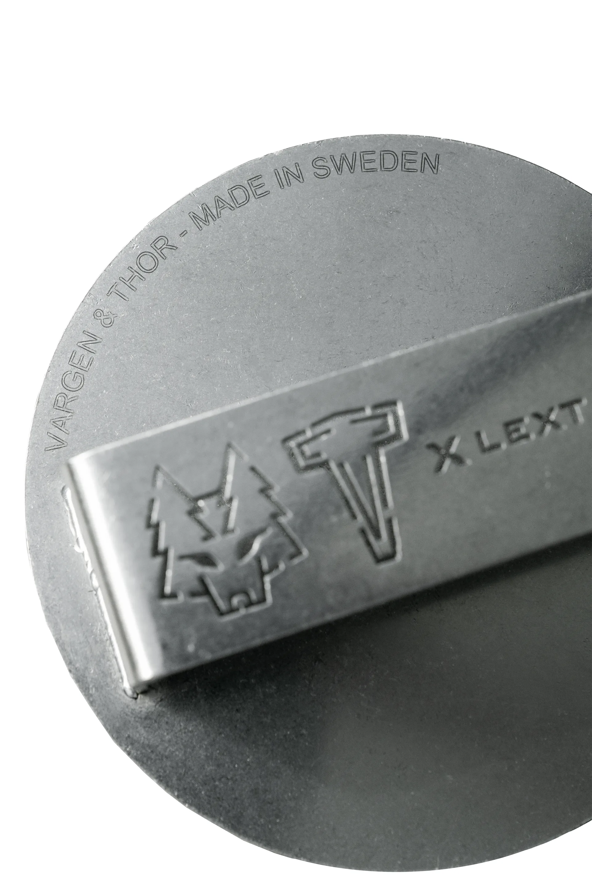 Prensa para esmagar GLÖD 14 cm, Aço polido Vargen & Thor