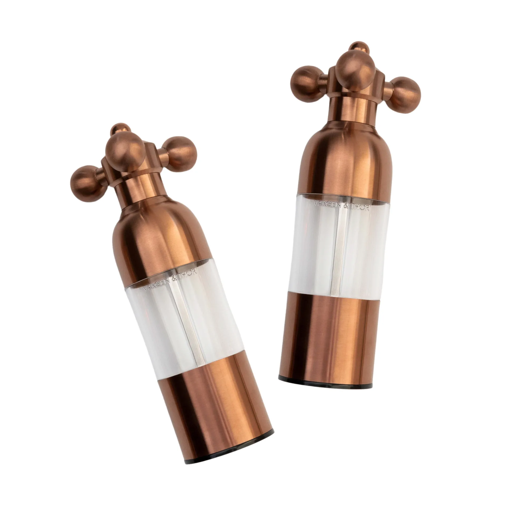 Saleiro e pimenteiro Axia, Matte copper Vargen & Thor