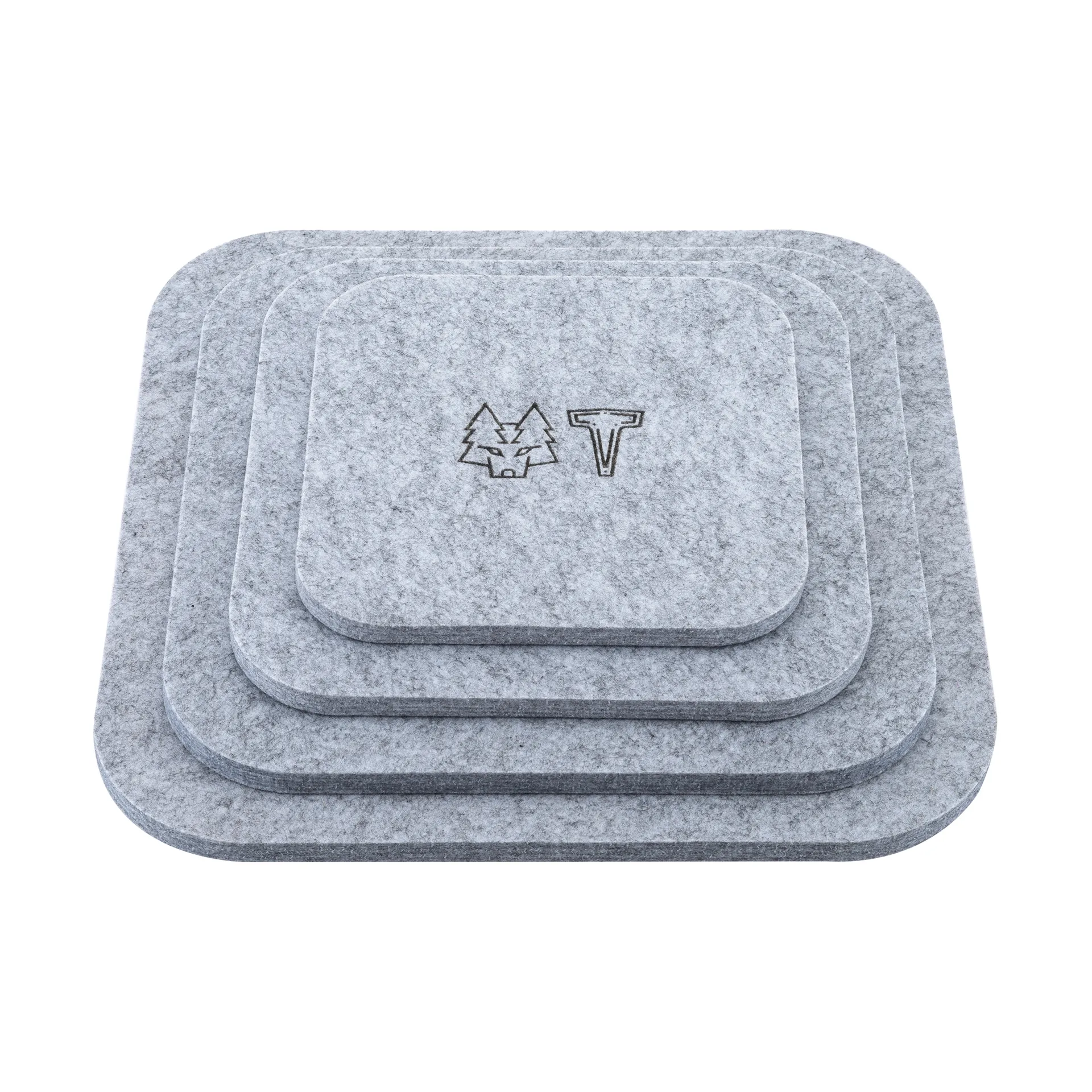 Suporte para panela ULT 4 un., Cinzento-claro Vargen & Thor