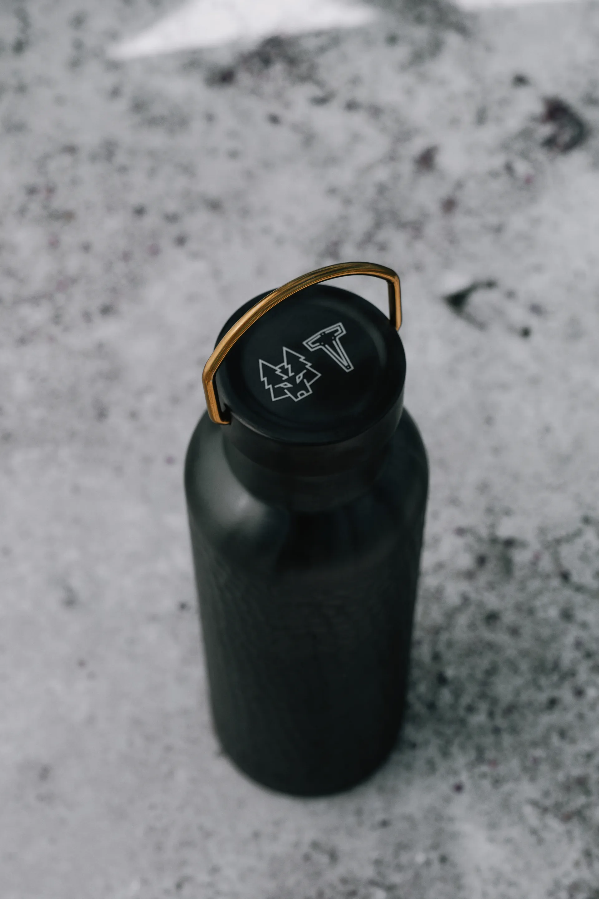 Termos SNÖRÖK 750 ml, Preto mate Vargen & Thor