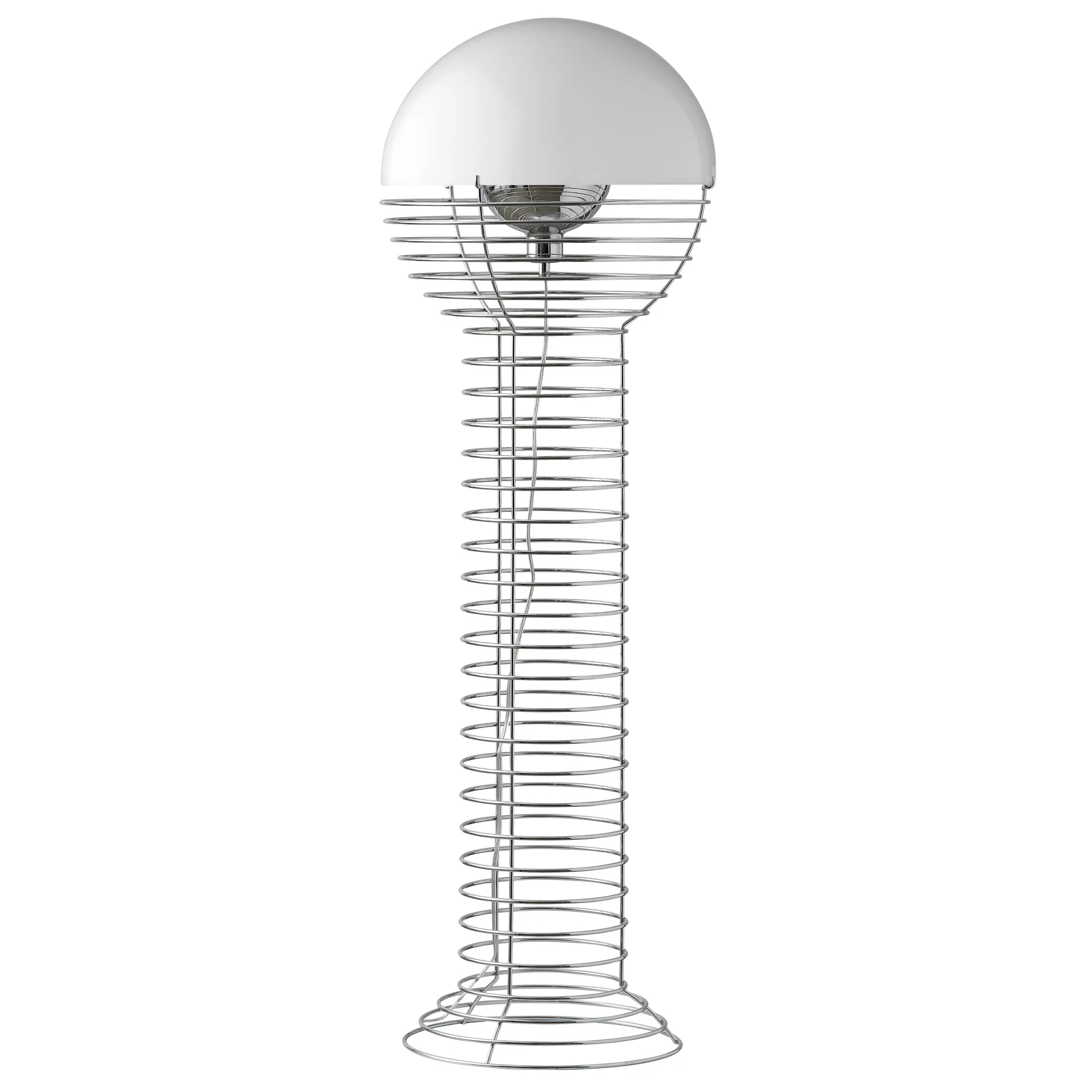 Candeeiro de pé Wire, branco Verpan