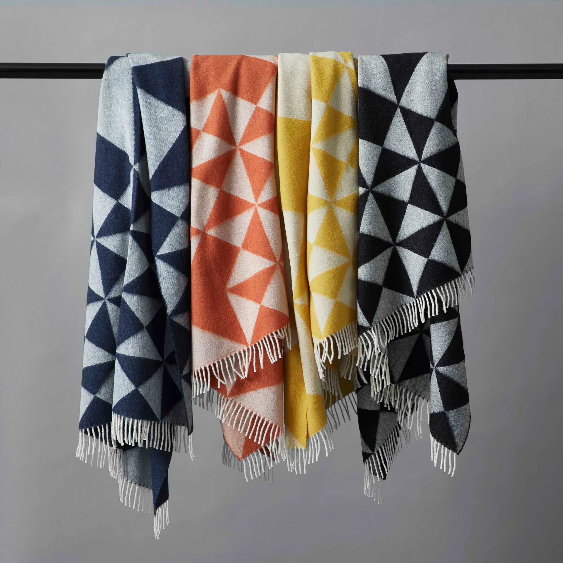 Manta Mirror 130x190 cm, amarelo Verpan