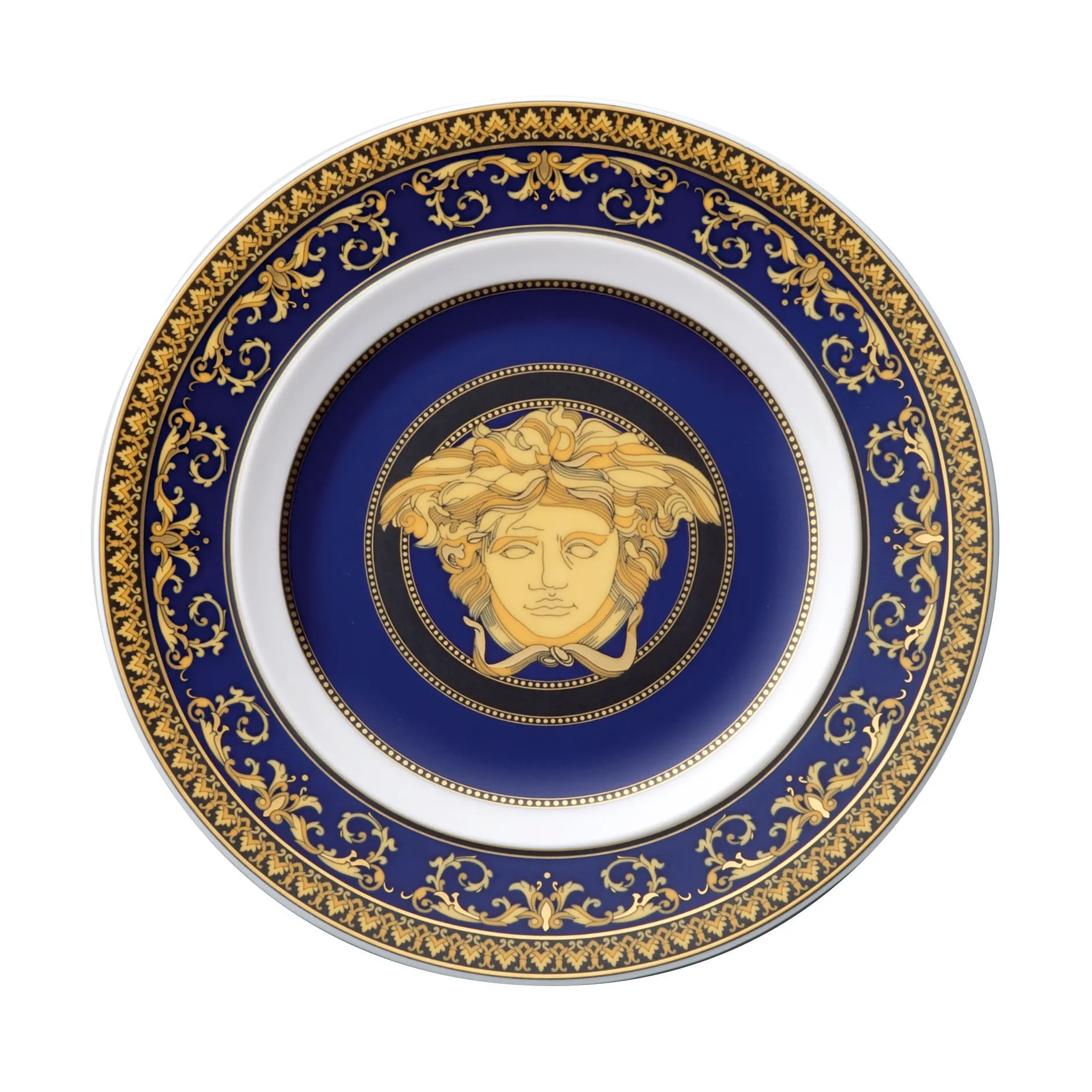 Prato pequeno Versace Medusa Blue, 18 cm Versace