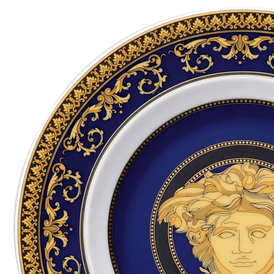 Prato pequeno Versace Medusa Blue, 18 cm Versace