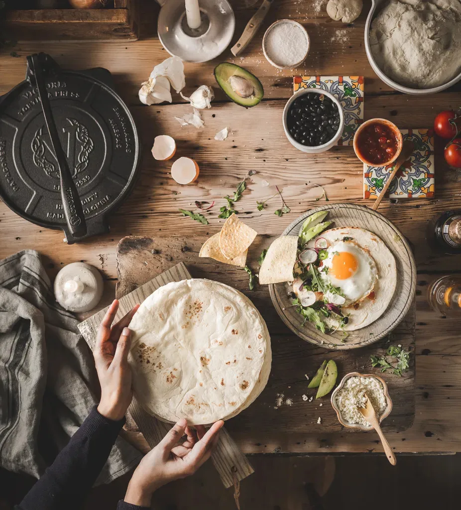 Heavy Duty prensa de tortillas Ø25 cm, Preto Victoria