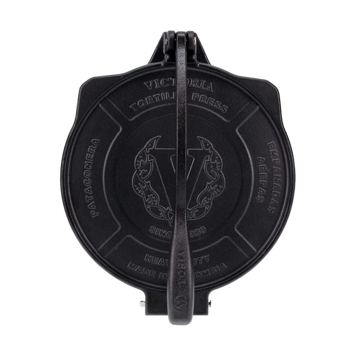 Prensa de tortillas Heavy Duty Ø25 cm, Preto Victoria