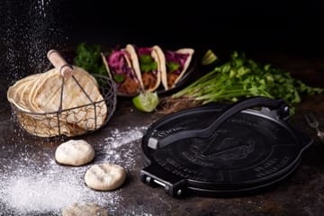 Prensa de tortillas Heavy Duty Ø25 cm - Preto - Victoria