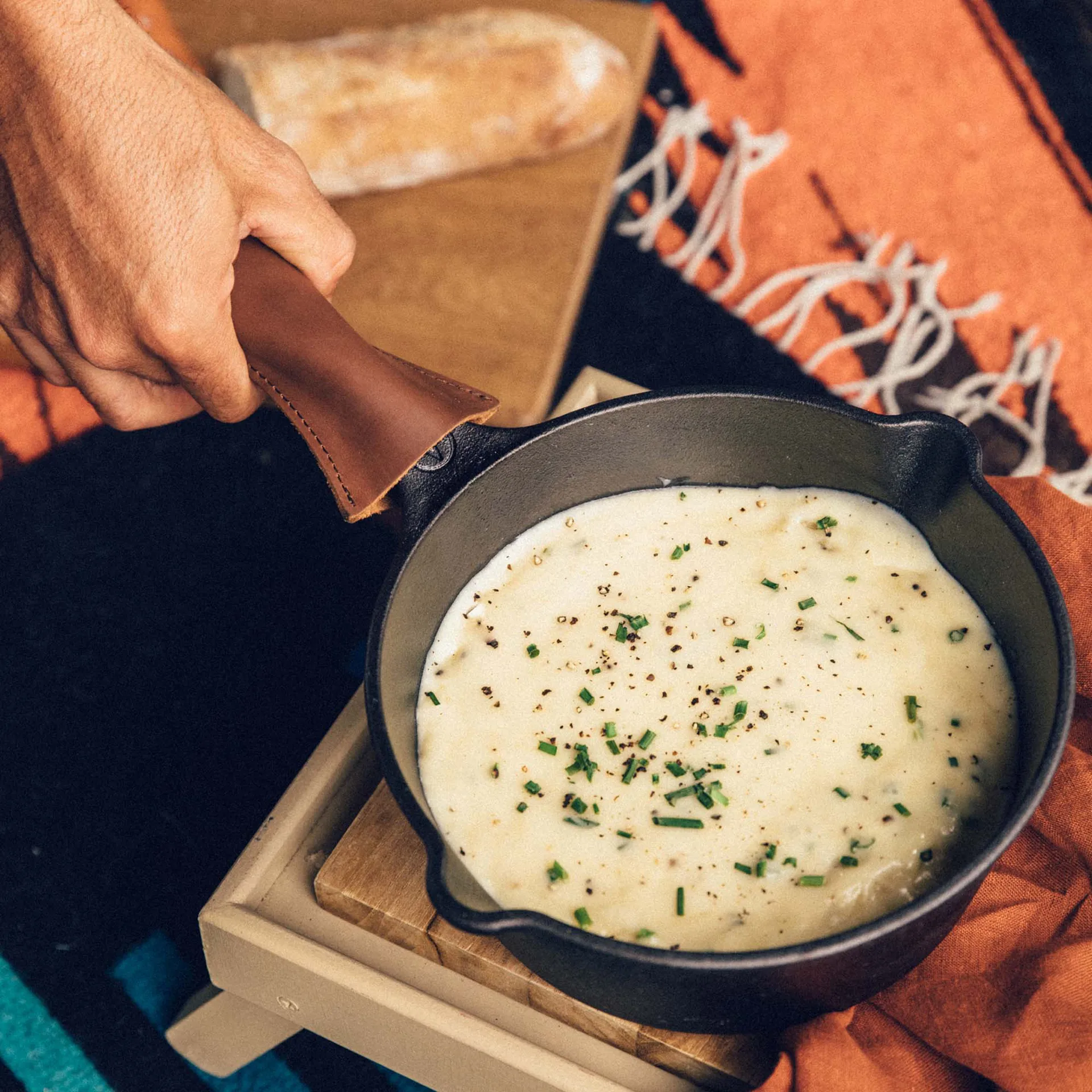 Suporte para alça grande, Couro Victoria