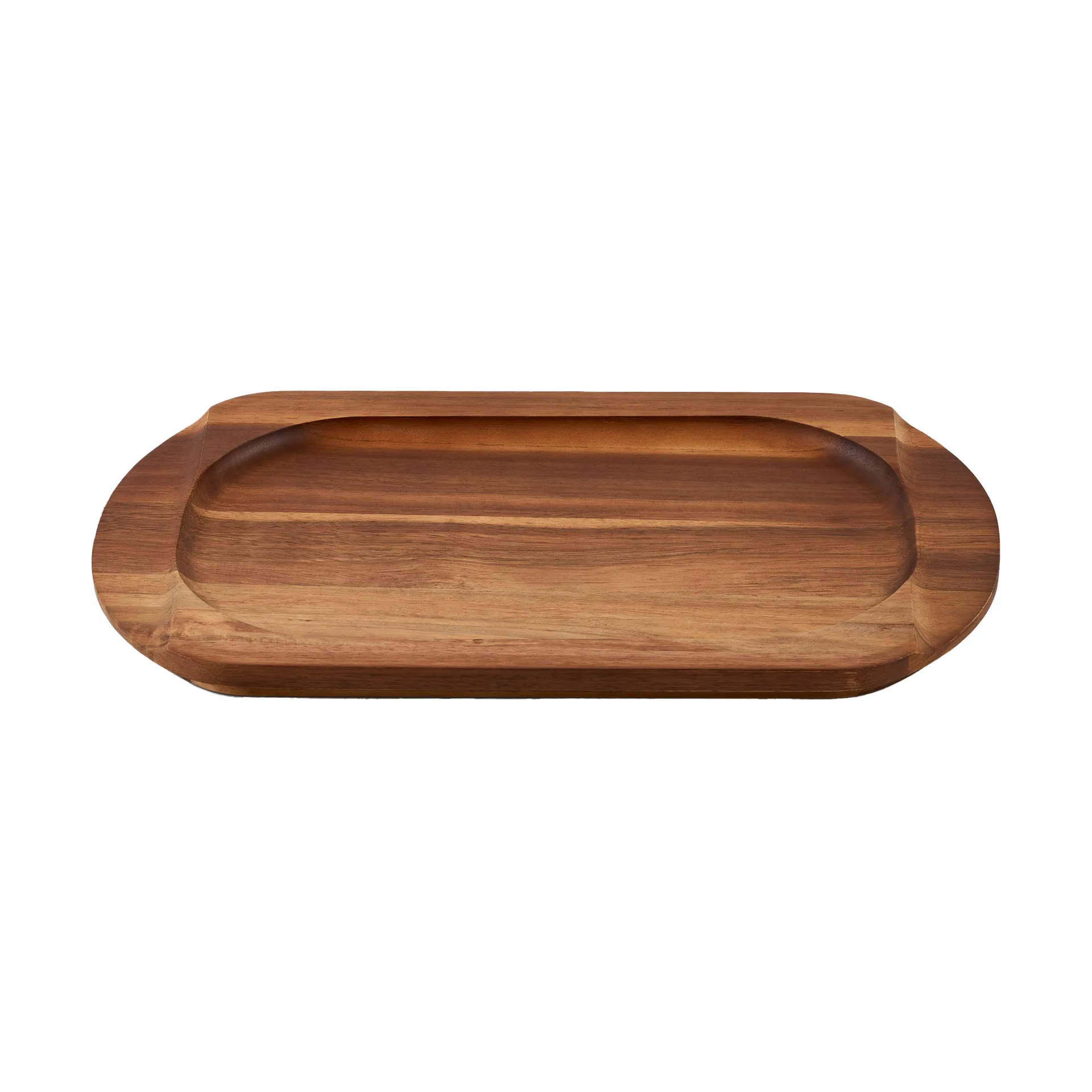 Victoria base oval para chapa de grelhar em acácia, 34,3x16,4 cm Victoria