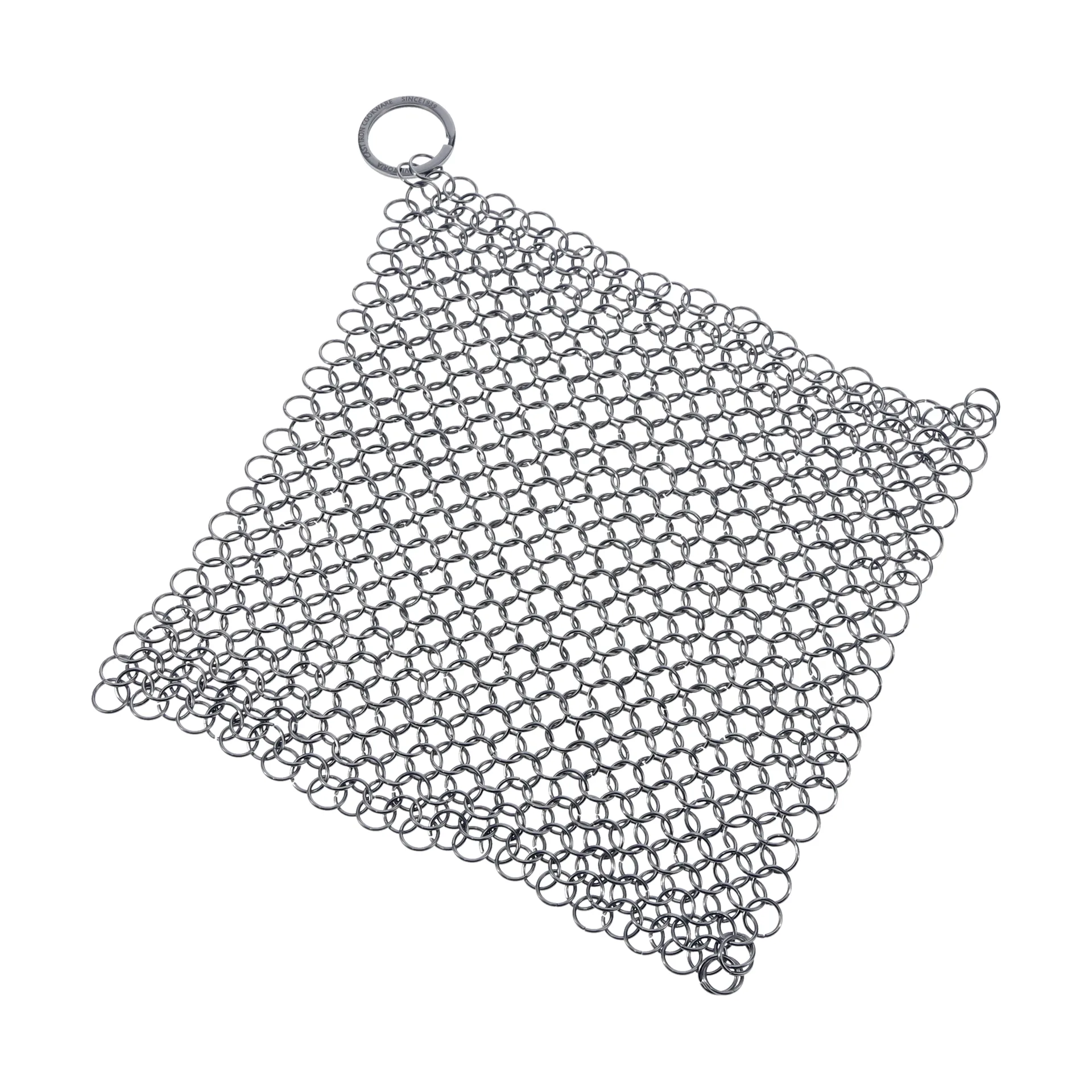 Victoria Chainmail escova para ferro fundido, 20x16,5 cm Victoria