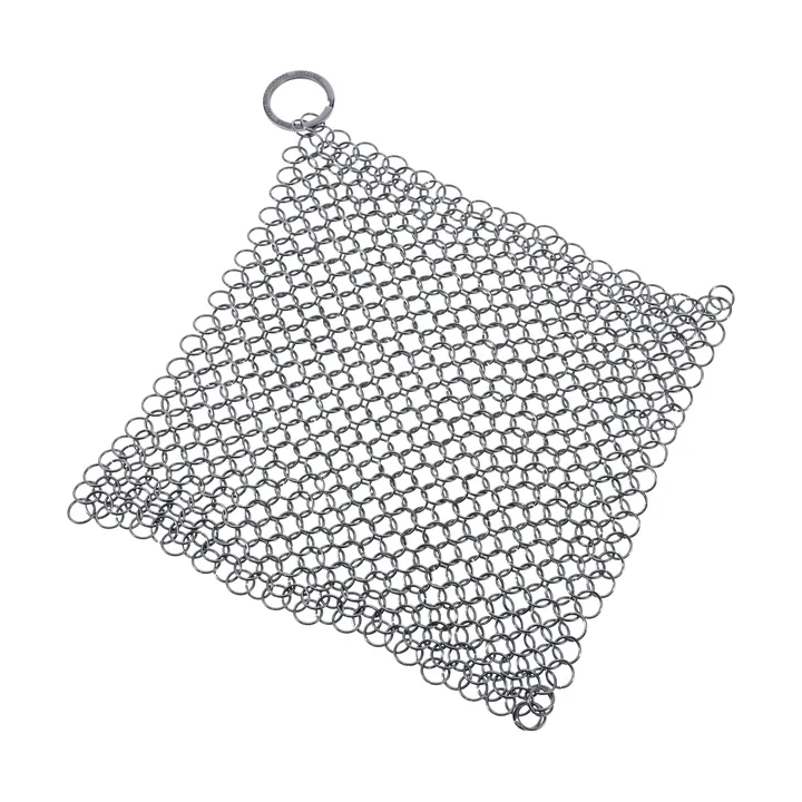 Victoria Chainmail escova para ferro fundido - 20x16,5 cm - Victoria