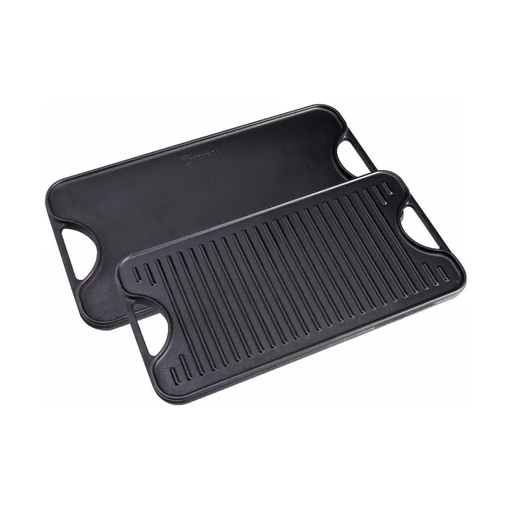 Victoria chapa de grelhar retangular esmaltada - 47,4x25,4 cm - Victoria