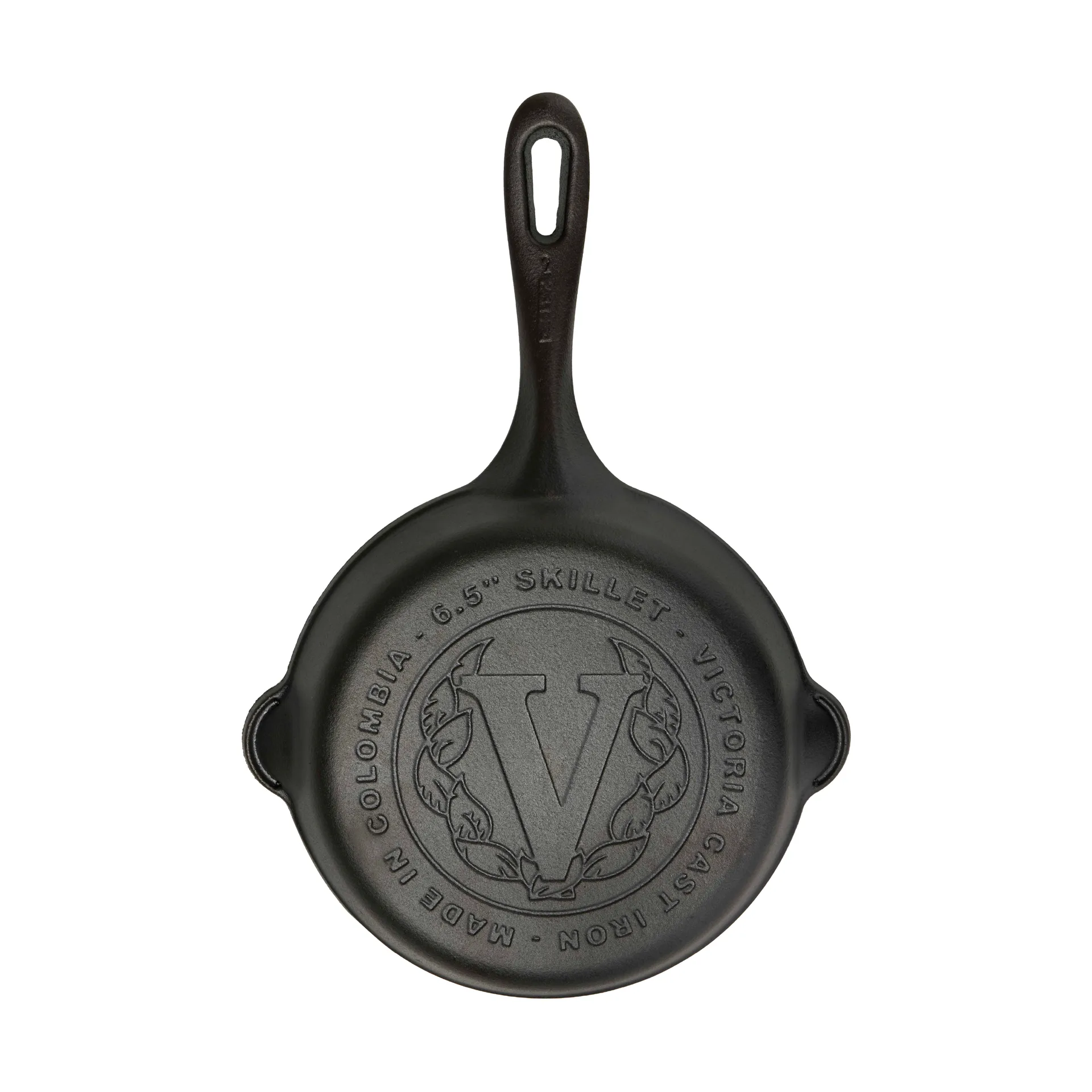 Victoria frigideira de ferro fundido pré-temperada, Ø16 cm Victoria