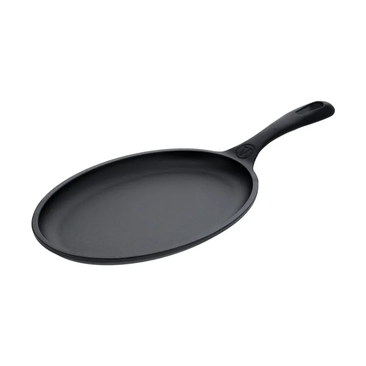 Victoria frigideira para fajitas em ferro fundido esmaltado - 41x18 cm - Victoria