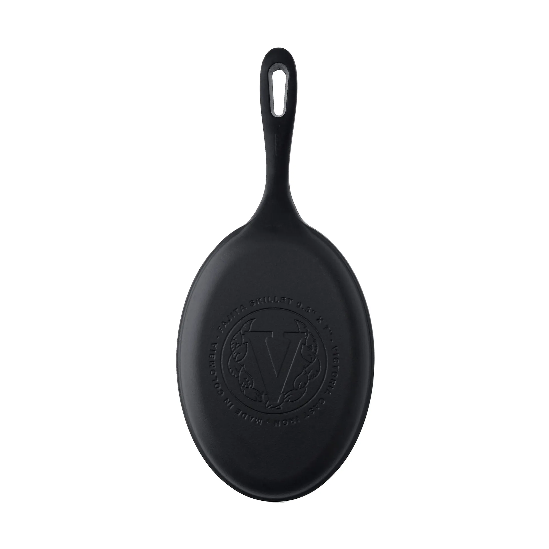 Victoria frigideira para fajitas em ferro fundido esmaltado, 41x18 cm Victoria