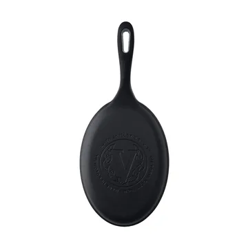 Victoria frigideira para fajitas em ferro fundido esmaltado - 41x18 cm - Victoria