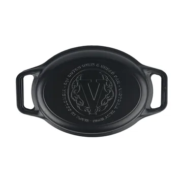 Victoria panela e forma de pão em ferro fundido enameled - 2 peças - Victoria