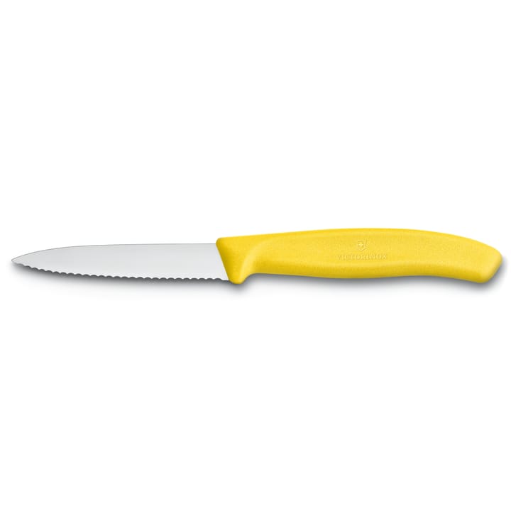 Faca para legumes serrilhada Swiss Classic 8 cm - Amarelo - Victorinox