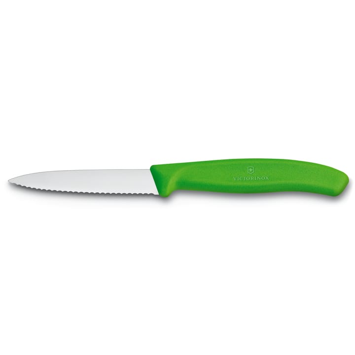 Faca para legumes serrilhada Swiss Classic 8 cm - Verde - Victorinox