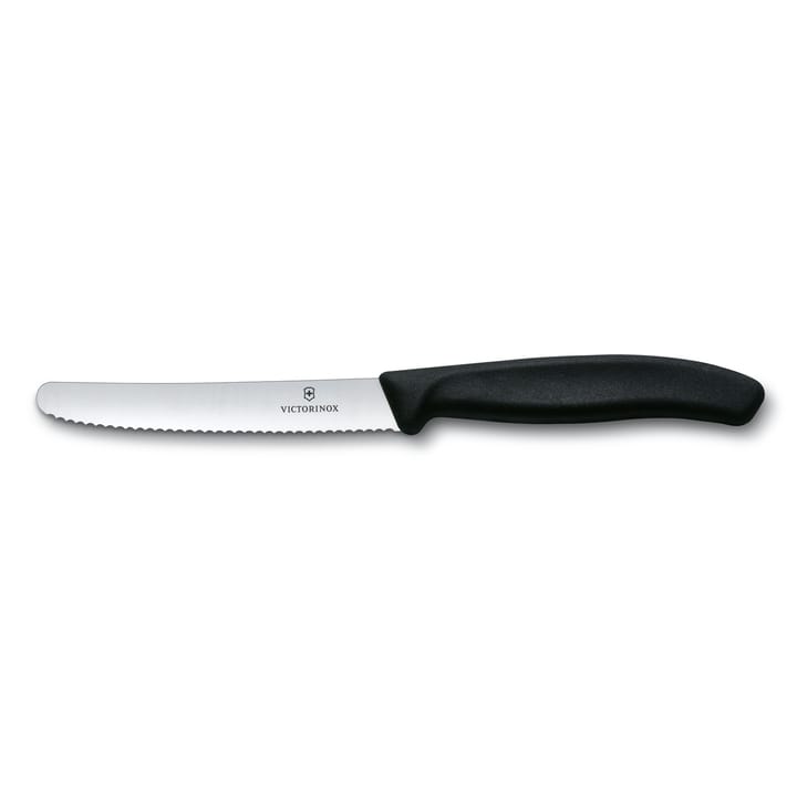 Faca para tomate Swiss Classic 11 cm - Preto - Victorinox