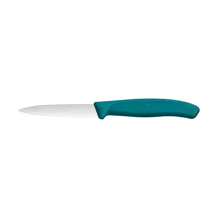 Victorinox Swiss Classic faca de descascar serrilhada 8 cm - Verde - Victorinox