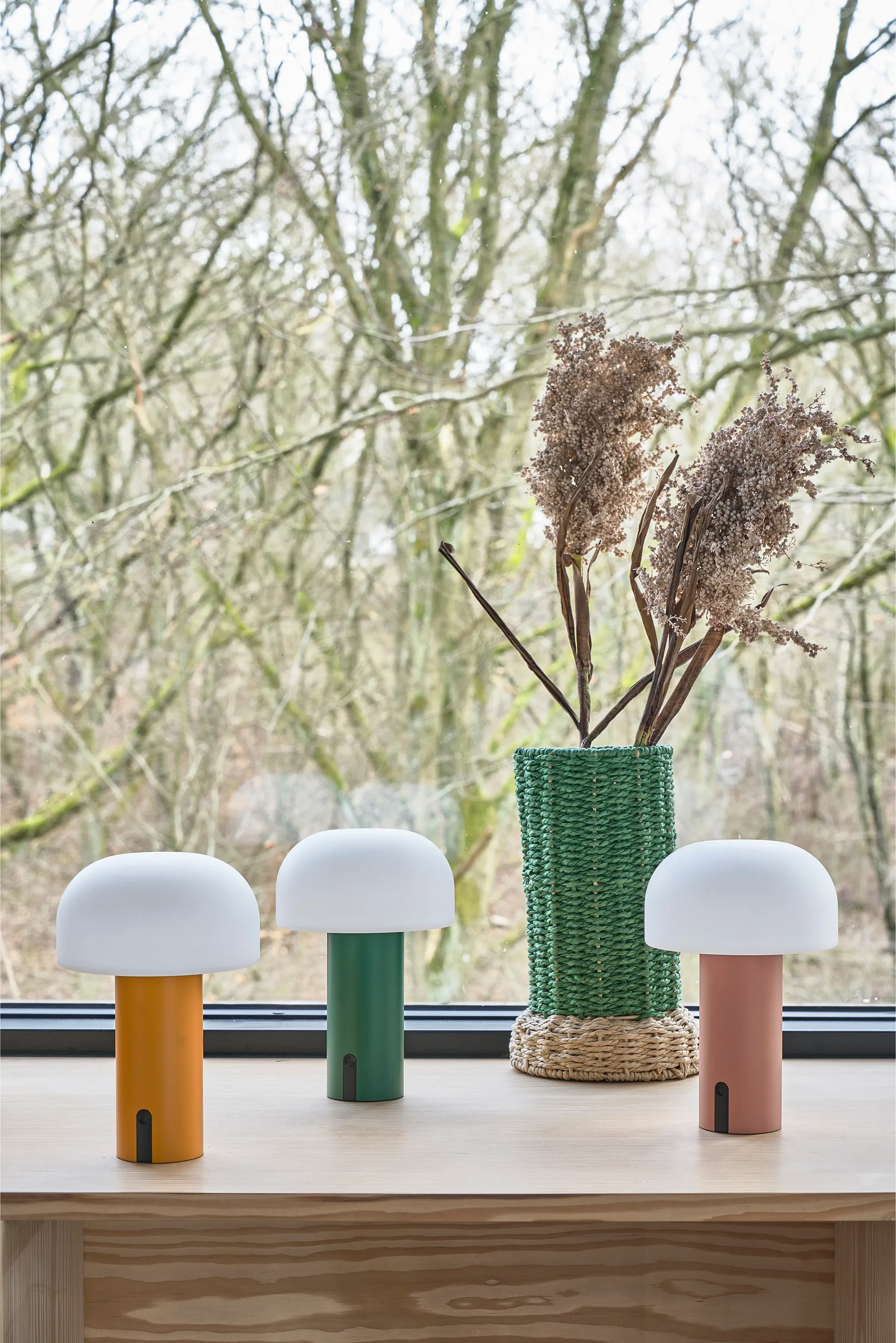 Candeeiro LED portátil Styles Ø15 cm, Green Villa Collection