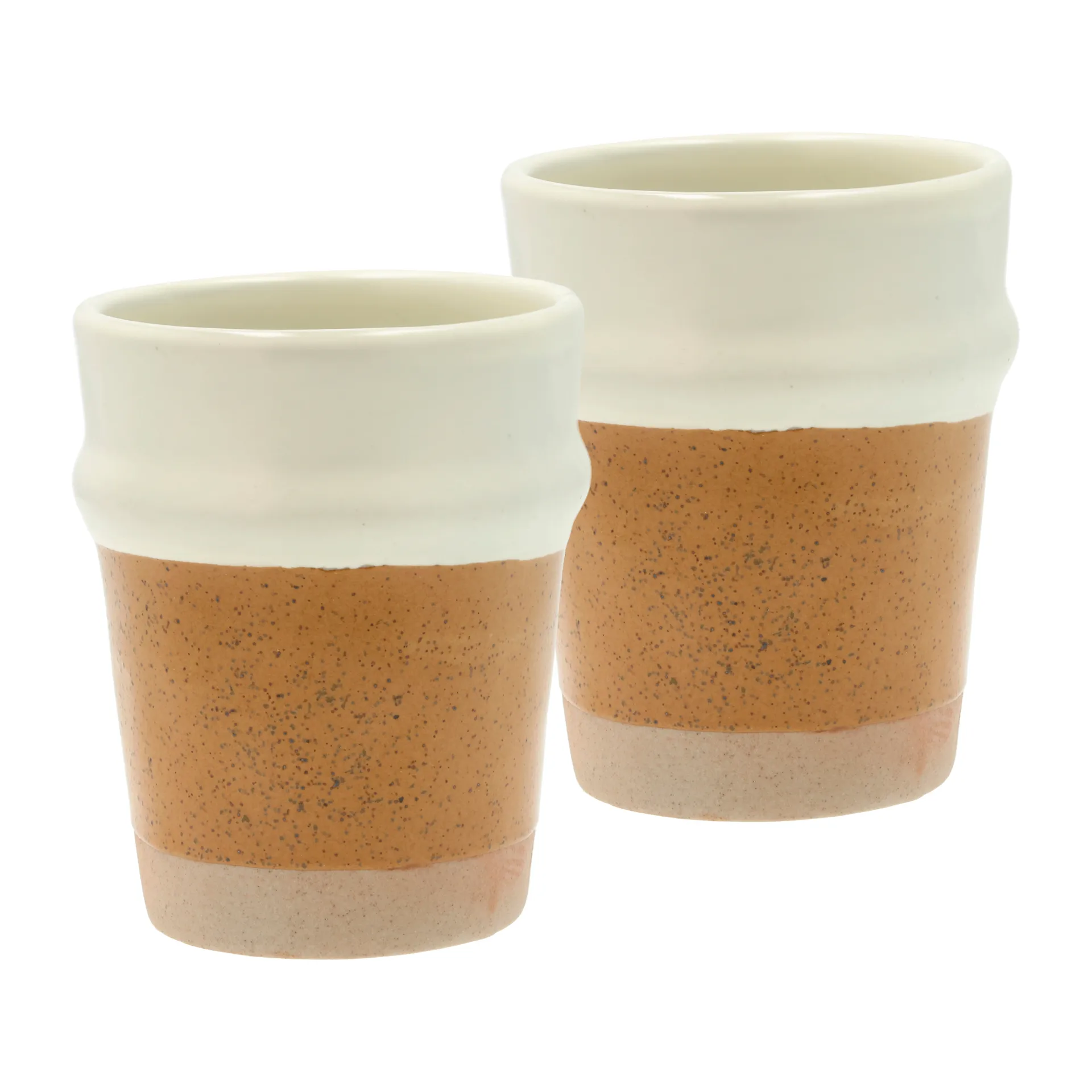 Evig caneca 35 cl 2 unid., Âmbar-creme Villa Collection