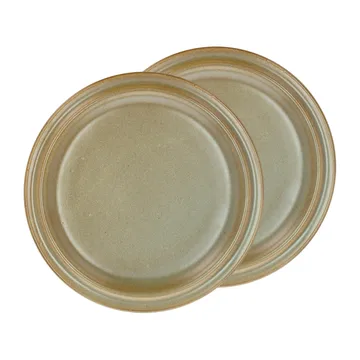 Evig prato de almoço Ø20 cm 2 unid. - Marrom - Villa Collection