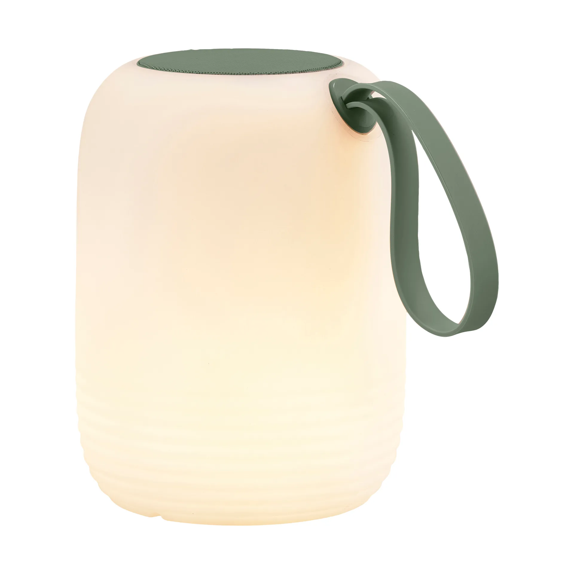 Luz LED com altifalante portátil Hav Ø12,5 cm, White-green Villa Collection