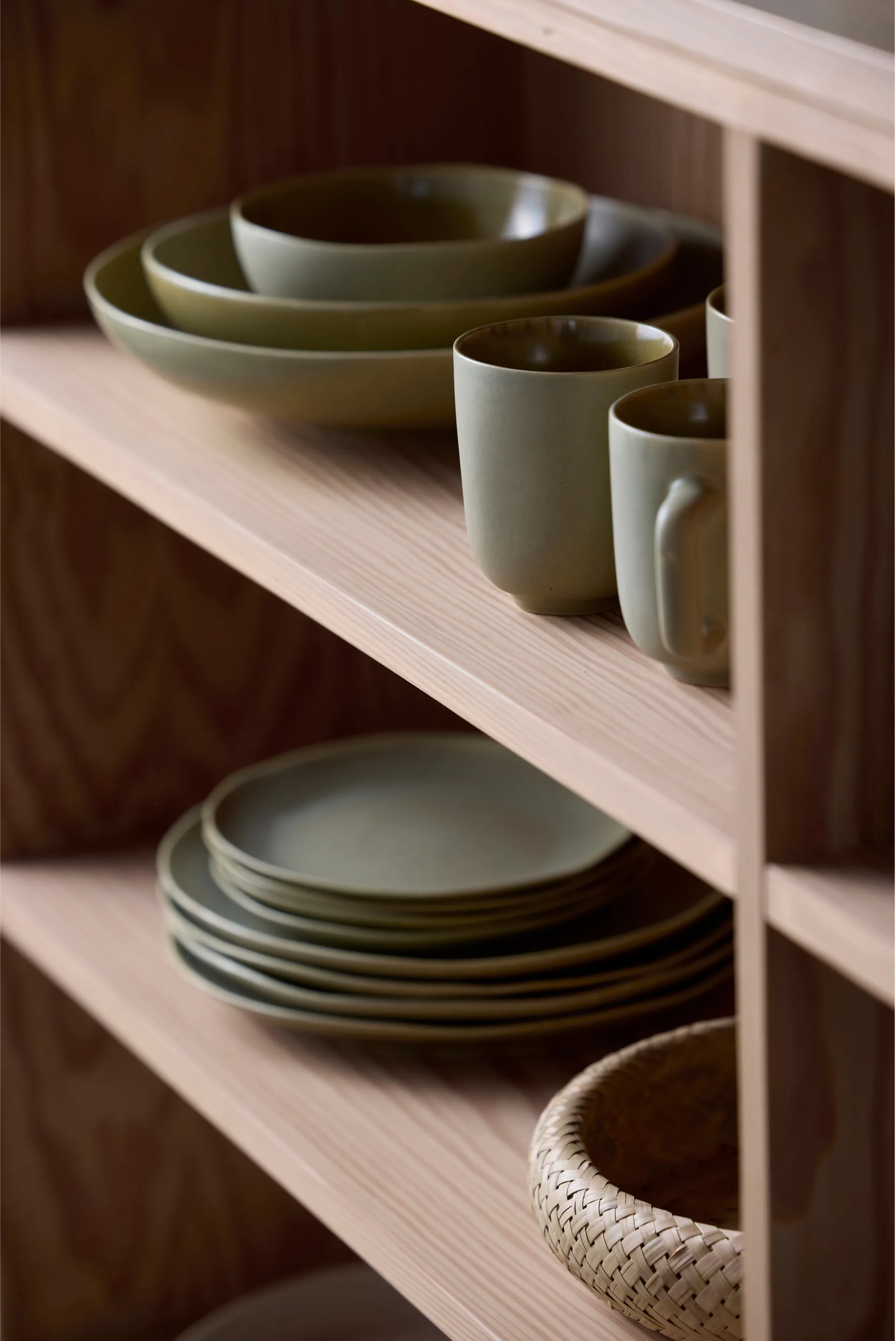 Shoku caneca 23 cl, Verde puro Villa Collection